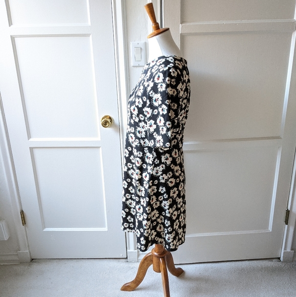 Topshop floral short sleeve dress size 8 - Picture 3 of 8